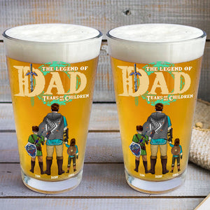 Personalized Gifts For Dad Beer Glass 02QHDT080524HG Father's Day - Drinkware - GoDuckee