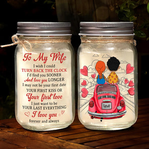 Personalized Gifts For Wife Mason Jar Light 02xqtn231224hg I Love You Forever And Always - Drink Jar - GoDuckee