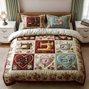 Personalized Gifts For Sewing Lovers Quilt Bedding Set Special Line 03natn151025 - Bedding Set - GoDuckee