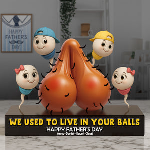 Funny Dad Acrylic Plaque - Personalized Gifts For Dad 02OHLU250425 - Shaped Plaques - GoDuckee