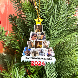 Custom Photo Gifts For Fans Christmas Ornament 013DGTI140824 - Ornament - GoDuckee