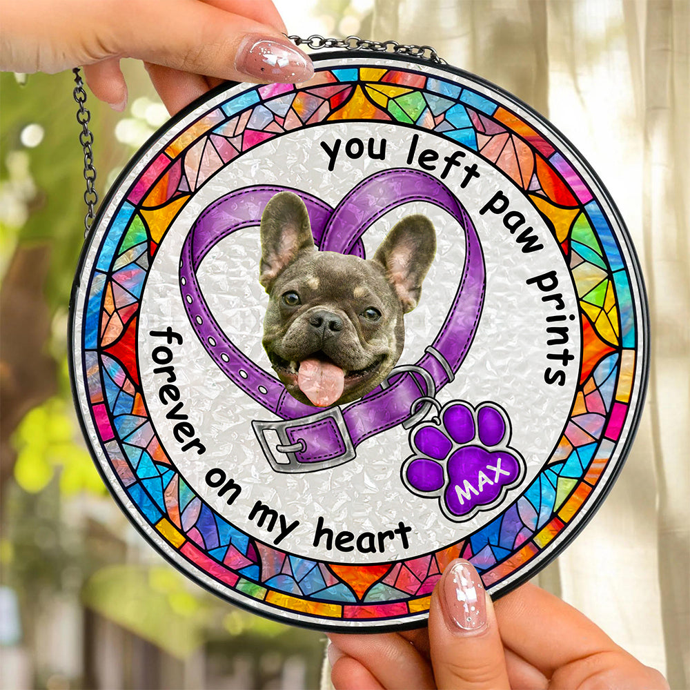 Custom Photo Gifts For Pet Lovers Stained Glass 02ACDT060824 - Ornament - GoDuckee