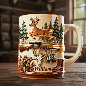 Hunting Coffee Mug - Personalized Gifts For Hunting Lovers 01tgta191225 - Coffee Mug - GoDuckee
