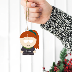 Personalized Gift For Kid Ornament, Cute Mischievous Kids 02qhhu221124hg - Ornament - GoDuckee