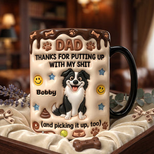 Dog Dad Magic Ceramic Coffee Mug - Personalized Gifts For Dad 021TYDH210526 - Coffee Mug - GoDuckee
