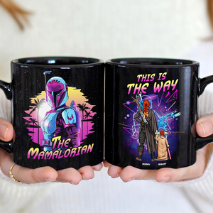 Galaxy Mom Coffee Mug - Personalized Gift For Mom 02QHPU260325HHHG - Coffee Mug - GoDuckee