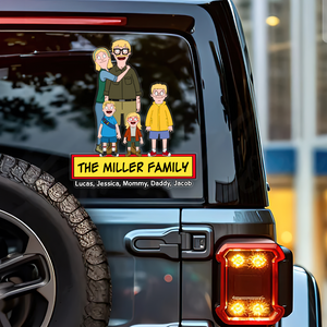 Personalized Gifts For Family Decal 01acpu130225hg - Decal Sticker - GoDuckee