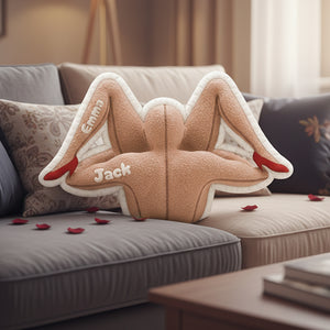 Naughty Couple Custom Shape Pillow - Personalized Gifts For Couple 04ohta131125 - Pillow - GoDuckee