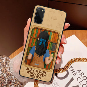 Reading Book Girl Phone Case - Personalized Gifts For Book Lovers 01NAQN030625 - Phone Case - GoDuckee
