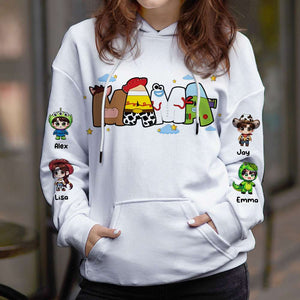 Personalized Gifts For Mom Shirt Cartoon Kids 02OHMH160125 - AOP Products - GoDuckee