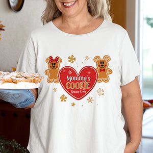 Grandma's Cookie Tasting Crew, Personalized Gingerbread Shirt 01HUTN220723 - Shirts - GoDuckee