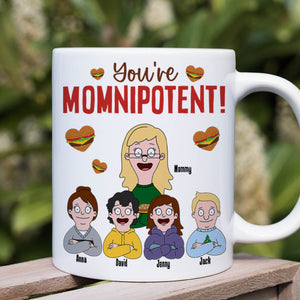 Personalized Gifts For Mom Coffee Mug 02natn120225hg You're Momnipotent - Coffee Mug - GoDuckee