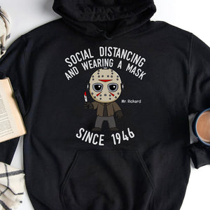 Social Distancing And Wearing A Mask Since 1978-Personalized Shirt-04acqn110823ha - Shirts - GoDuckee