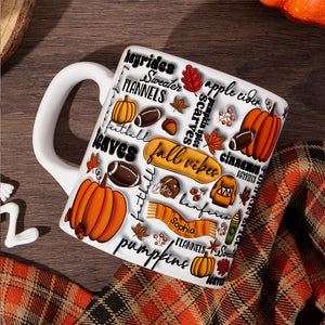 Personalized Pumpkin Halloween Coffee Mug 04ACDT060924 - Coffee Mug - GoDuckee