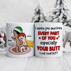 Personalized Gifts For Couple Christmas Coffee Mug 03NATN181124HH - Coffee Mug - GoDuckee