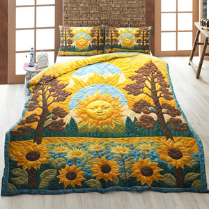 Gifts For Sunflowers Lovers Quilt Bed Set 06huqn200125 - Blanket - GoDuckee