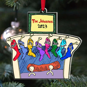 Sock Family 01qhpu311023 Personalized Ornament - Ornament - GoDuckee