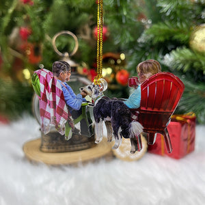 Custom Photo Gifts for Old Couple Ornament 178acvp140924 - Ornament - GoDuckee