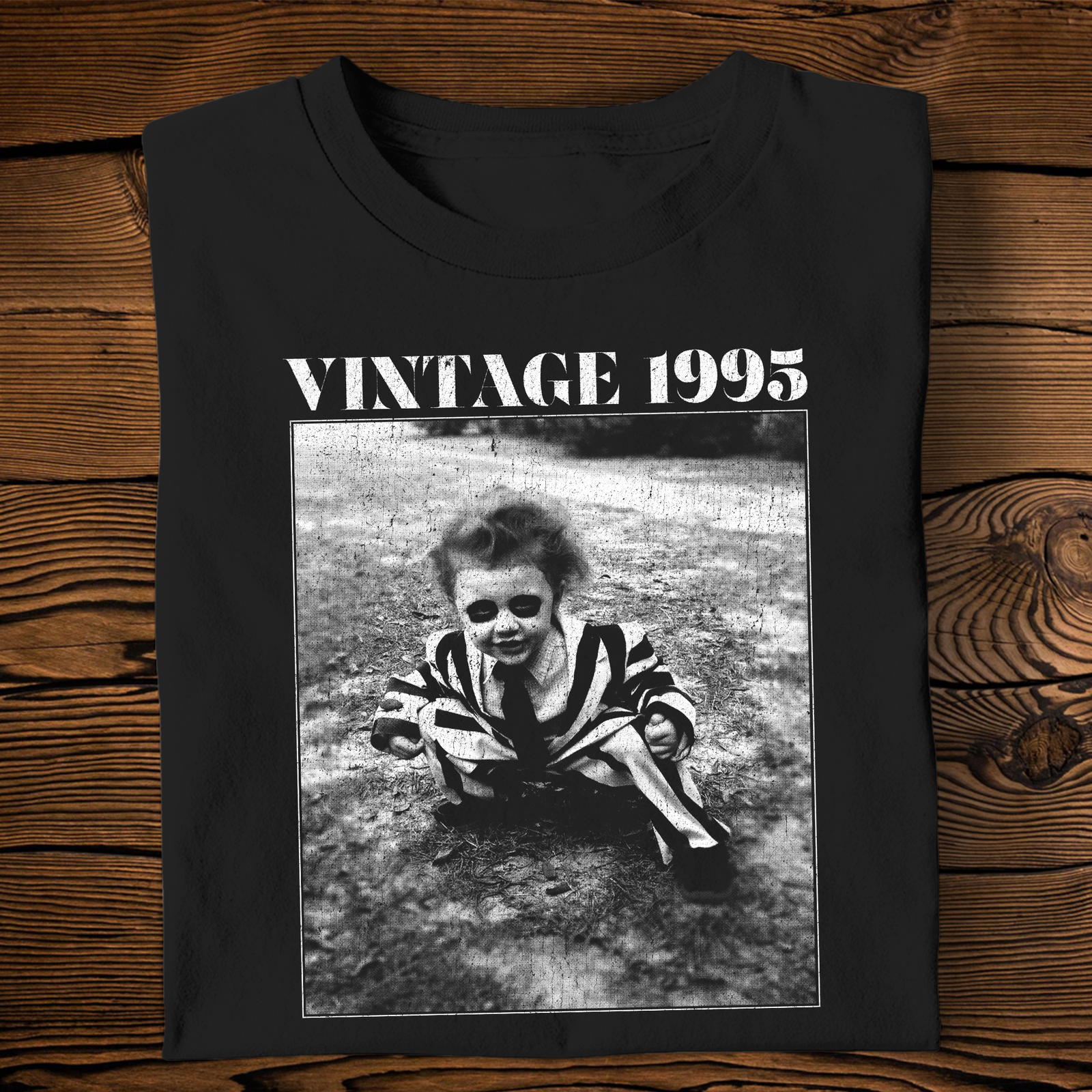 Birthday Halloween Costume Vintage Shirt - Custom Photo Gifts For Loved Ones 03nata290825 - Shirts - GoDuckee