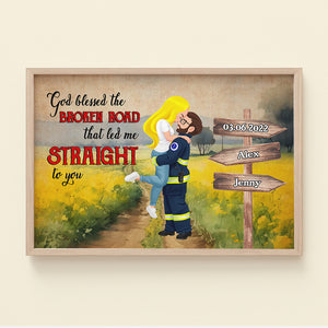 Personalized Gifts For Couple Canvas Print 02KAMH110125PA - Poster & Canvas - GoDuckee