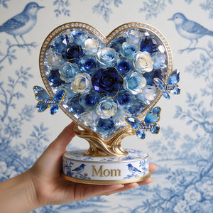 Toile De Jouy Acrylic Plaque - Personalized Gifts For Mothers 04pgdt060426 - Shaped Plaques - GoDuckee
