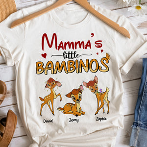 Personalized Gifts For Mom Shirt Mamma's Little Bambinos 051qhtn060324 - 2D Shirts - GoDuckee