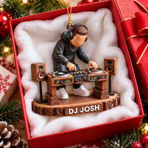 DJ Acrylic Ornament - Personalized Gifts For Christmas 04naqn100926 - Ornament - GoDuckee