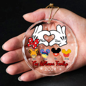 Personalized Gifts For Family Ornament, Cartoon Character 03natn190824 - Ornament - GoDuckee