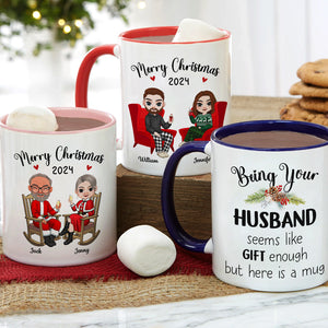 Personalized Gifts For Couple Coffee Mug Christmas 02ACDT300924HH - Coffee Mug - GoDuckee