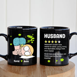 There's More Farting Than Expected- Gift For Couple-Personalized Coffee Mug- Funny Couple - Coffee Mug - GoDuckee