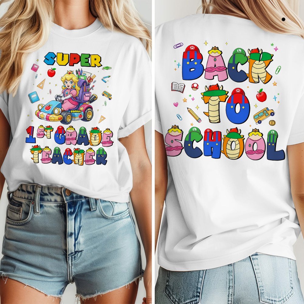 Back To School Shirt - Personalized Gifts For Teachers 02hupu020725 - Shirts - GoDuckee