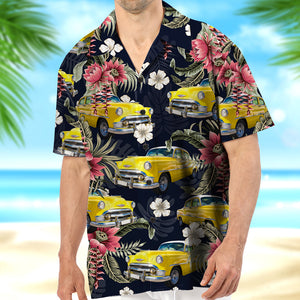 Personalized Hawaiian Shirt With Upload Car Image 07qnqn120623 - Hawaiian Shirts - GoDuckee