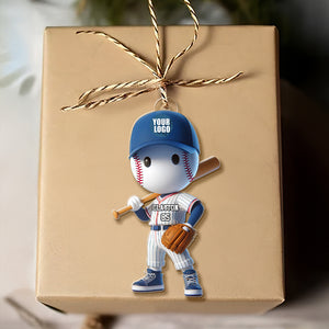 Personalized Gifts For Baseball Lover Christmas Ornament 02OHDT251124 - Ornament - GoDuckee