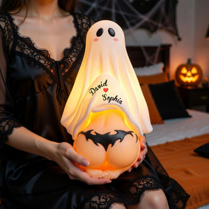 Naughty Couple Boo Ghost Light Box Personalized Gifts For Couple 01HULU300726