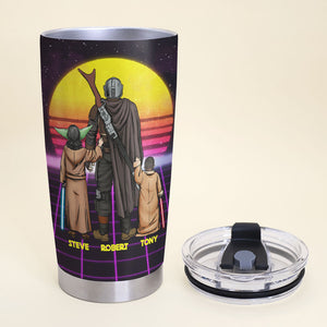 You Are The Best Dad In The Galaxy Personalized Tumbler 06OHPO020523HH - Tumbler Cup - GoDuckee