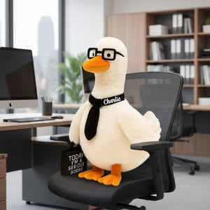 Boss Goose Pillow - Personalized Gifts For Coworkers 02namg141125 - Pillow - GoDuckee