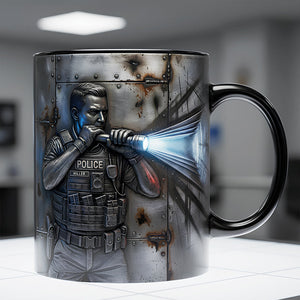 Police Tribute Mug Personalized Gifts For Police 05TODT041225 - Coffee Mug - GoDuckee