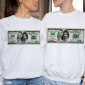 Custom Photo Gifts For Couple Shirt 01ohtn020124 The Happy Couple - Shirts - GoDuckee