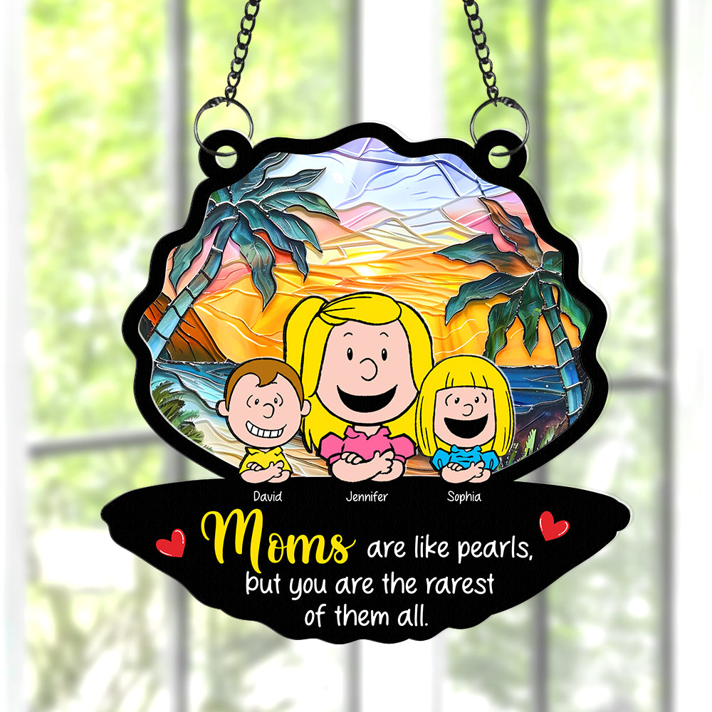 Personalized Gifts For Mom Suncatcher Ornament 03kaqn201224hh - Ornament - GoDuckee