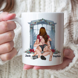 I Love Your Butt, Personalized Naughty Couple Coffee Mug, Couple Gift - Coffee Mug - GoDuckee