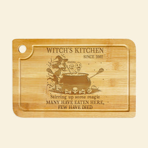 Personalized Gifts For Witch Kitchen, Funny Witch Cutting Board 01QHMH1308274 - Boards - GoDuckee