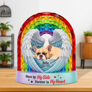 Memorial Dog Plaque - Custom Photo Gifts For Dog Lovers 01natn050625 - Shaped Plaques - GoDuckee
