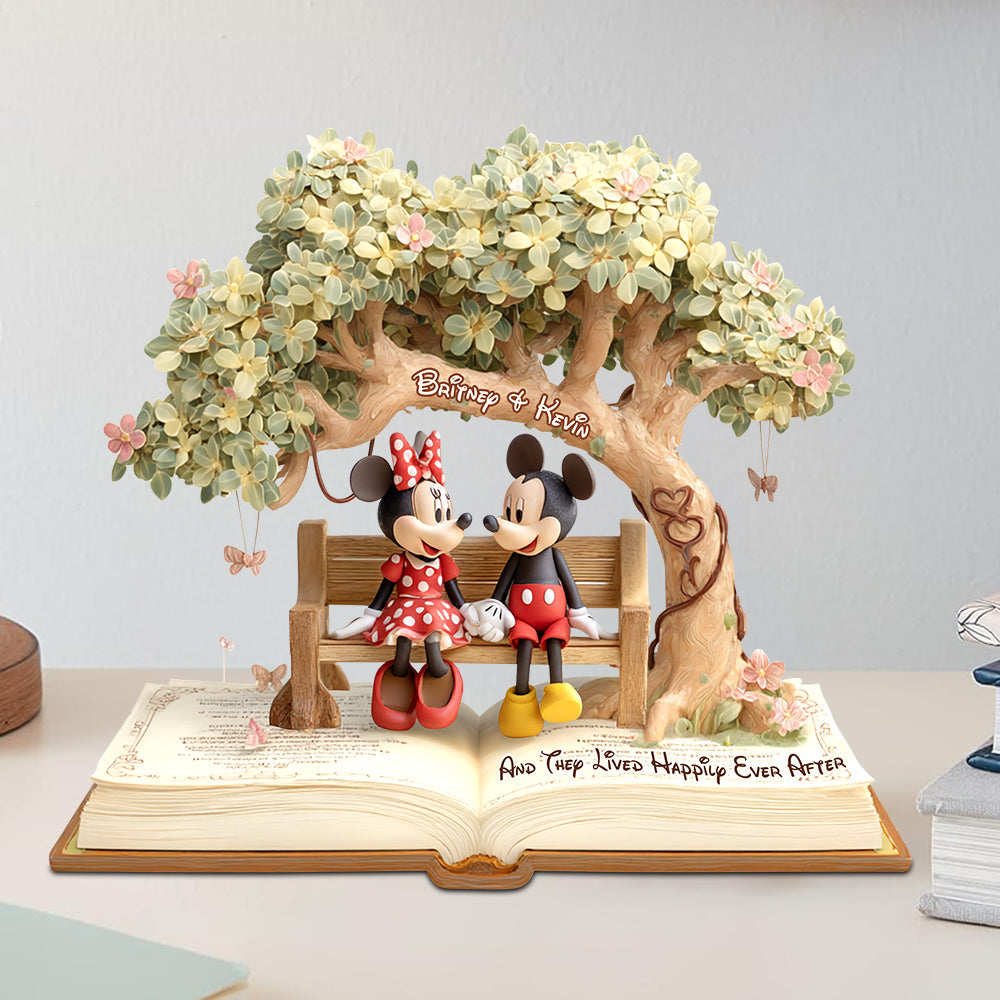 Romantic Couple Acrylic Plaque Personalized Gifts For Couple 05TGDT190525-Homacus