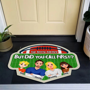 Personalized Gifts For Family Doormat, American Football Lovers 02xqlu111024hg - Doormat - GoDuckee