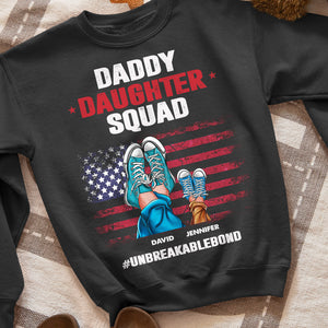 Personalized Dad Shirt Daddy Son/Daughter Squad, Gift For Dad - Shirts - GoDuckee