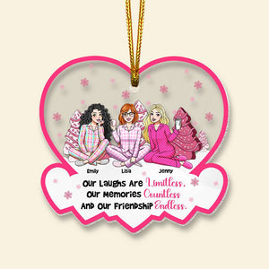 Personalized Gift For Friends Christmas Ornament 03KAMH231024HH - Ornament - GoDuckee