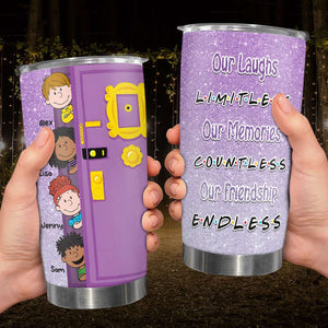 Personalized Gifts For Friends Tumbler 20oz 03XQMH160125HH - Tumbler Cup - GoDuckee