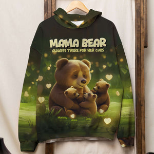 Personalized Gift For Mom Shirt, Mama Bear Hug 02QHLU060325 - AOP Products - GoDuckee