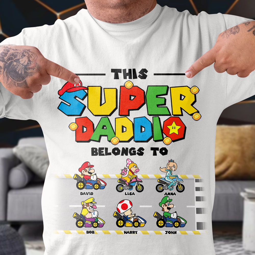 Dad This Dad Belongs To 02acqn020623 Personalized Shirt - Shirts - GoDuckee