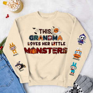 Personalized Gifts For Grandma Shirt Halloween 01XQLU270824 - AOP Products - GoDuckee